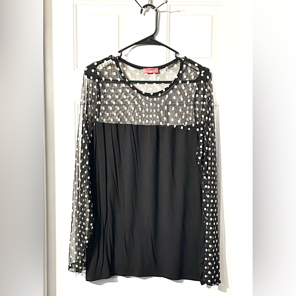 Polka Dot Blouse